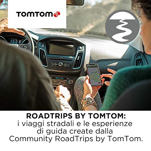 TomTom Car Sat Nav GO Basic, 5 inch, with Updates via WiFi, Lifetime Traffic via Smartphone and EU Maps