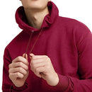 Hanes Mens EcoSmart Hoodie, Midweight Fleece Sweatshirt, Pullover Hooded Sweatshirt for Men, Cardinal, XX-Large