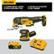 DEWALT 20V MAX Orbital Sander and Oscillating Tool, Cordless Woodworking 2-Tool Set with 5ah Battery and Charger (DCK202P1)