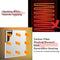 Far Infrared Heating Panel 450W 2 PACK Ultra Slim Heater Radiator Eco Wall Mount Electric Heater…