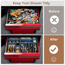 【𝟯𝟮𝗣𝗖𝗦】A-LUGEI Tool Box Organizer Tray Divider Set, Desk Drawer Organizer, Garage Organization and Storage Toolbox Accessories for Rolling Tool Chest Cart Cabinet Work Bench Small Parts Hardware