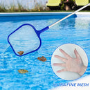 Jsdoin Swimming Pool Skimmer Net, Adjustable 5 Connecting 48Inch Aluminium Telescopic Pole, Pond Nets for Cleaning, Fine Mesh Leaf Skimmer Netting for Garden Pond Hot Tub Net