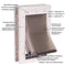 PetSafe Extreme Weather Pet Door Medium, Easy Install, Insulating, Weather Proof, Energy Efficient, 3 Flap System