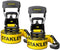 STANLEY S1007 Black/Yellow 1.5" x 16' Ratchet Tie Down Straps - Heavy Cargo Securing (3,300 lbs Break Strength), 2 Pack