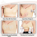 AutoWT Nursing Bras for Breastfeeding - 2 Pack Hands Free Pumping Bra Comfort Adjustable Wireless Pregnancy Sleep Bralette for Women