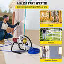 VEVOR Paint Sprayer 220V 1500W Airless Paint Sprayer 15m Hose Paint Gun 3300PSI Paint Sprayers for Home for Ships, Bridges, Towers, Poles and Other Large Long-Term Industry Metal Structures