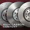 Brembo 09.A652.11 Rear UV Coated Brake Disc - Set of 2
