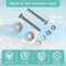 NOVINO 67-209-911-SS Pool Diving Board Mounting Kit Replacement for S.R.Smith Two Hole Residential Diving Board of 6ft/8ft/10ft,with Bolts/Washers/Nuts