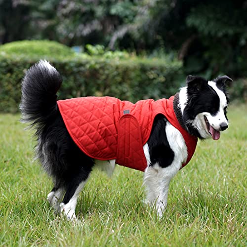 Dog Keep Warm Fleece Jacket,Windproof Snowsuit for Outdoor.Keep Warm Small &Medium &Large Dogs (Small)