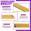 Swpeet 2001 Counts K413 Approx 1/4"×1/2" 18 Gauge Gold Narrow Crown Staples, Galvanized Finish Staples for Electric or Pneumatic Narrow Crown Staple Guns, Perfect for Fence Boards, Sofa Frames