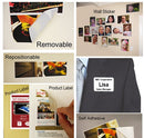 10 Sheets - 8.5 x 11 Inches, Self Adhesive Inkjet Fabric Sheet for Photo Printing, Sticker or Label Printing etc