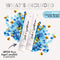 Gender Reveal Confetti Cannon - 2 Pack - Heart Shaped Blue Gender Reveal Cannons | Baby Gender Reveal Poppers | Boy Gender Reveal | Blue Confetti Poppers | Blue Party Poppers Confetti Shooter