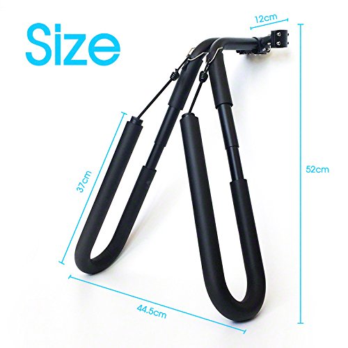 Adjustable Surfboard Skimboard Bicycle Bike Rack Carrier Surf Surfing