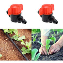 ECSiNG 20PCS Drip Irrigation Barb Shut-Off Valve Barbed Ball Valve Tubing Coupling Valve for 1/4-Inch 4mm ID 7mm OD Tube Drip Irrigation Systems Gardens Farmland Greenhouses