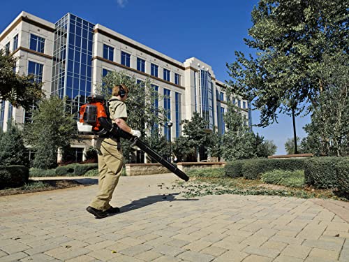 Husqvarna 965877502 350BT 2-Cycle Gas Backpack Blower, Orange