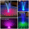 LanAqua Floating Pool Fountain with Underwater Light Show,Pool Water Fountain Rechargeable Battery Powered,2 Spray Modes Pool Fountain Pump,Pool Fountain for Inground Above Ground Pools-1PC