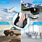 Airplane Footrest Adjustable Hanging Footrest Hammock Plane Leg Rest Foldable Memory Foam Plane Foot Hammock Office Footrests for Airplane Travel Flight Train Office