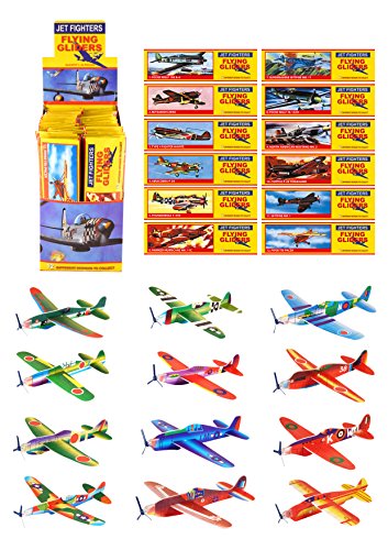 (Glider Planes) - 12 Flying Glider Planes