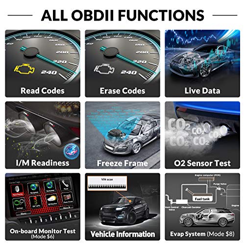 EDIAG 2023 Ver. OBD2 Scanner YA-101 Auto Code Reader for Check Engine Light,O2 Sensor,EVAP Test,On-Board Monitor Test,Smog Check,OBD2 Diagnostic Scan Tool for All OBD2 Cars Since 1996-Upgrade Version