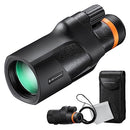 K&F Concept® 12X50 Monocular Telescope with Cleaning Cloth, FMC Lens & BAK4 Prism Telescopes for Adults, Sky Captain HD Monocular for Bird Watching Hunting Hiking Camping Travelling