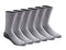 Dickies Men's Dri-Tech Moisture Control Crew Socks Multipack, Grey (6 Pairs), 6-12