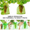 100 Pcs Fruit Protect Bags,Fruit Cover Mesh Bag with Drawstring,Reusable Mesh Garden Netting Protection Bags for Protecting Fruit Tree,Plants,Vegetables from Birds and Insects