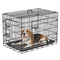 Advwin 30" Dog Crate Puppy Cat Foldable Metal Kennel 2 Doors with Removable Tray (77.5x48.5x55.5cm)