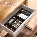 A-LUGEI【𝟯𝟮𝗣𝗰𝘀】【Black】 Tool Box Organizer Tray Divider Set, Desk Drawer Organizer, Garage Organization and Storage Toolbox Accessories for Rolling Tool Chest Cart Cabinet Work Bench Parts Hardware