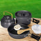 Mountview Outdoor Portable Picnic Camping Cookware 10-Pieces Set