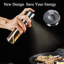 ZEREOOY Oil Sprayer for Cooking Olive Oil Sprayer Mister for Air Fryer Vegetable Vinegar Oil Portable Mini Kitchen Gadgets for Baking,Salad,Grilling,BBQ,Roasting (Two Pieces)
