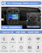 Roinvou 2+64G Android CarPlay Stereo for 2004-2010 VW Volkswagen Beetle, Built-in Wireless CarPlay Radio with Android Auto, 9'' Touch Screen in-Dash GPS Navigation Support Mirror Link BT FM RDS AHD