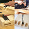 KAKURI RIGORO Wood Chisel Set Professional Japanese Oire Nomi for Woodworking, Carving 1.65 Inches Width Blade White Ork Handle