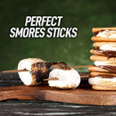 Zulay Kitchen Authentic Bamboo Marshmallow Smores Sticks - 40 Extra Long 17.5" Roasting Sticks - 5mm Heavy-Duty Bamboo Skewers - Thick Smore Sticks - Ideal for Grilling - Marshmallow Sticks Camping