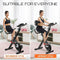 Exercise Bike Home Gym Fitness Spin Recumbent Stationary Indoor Cycling Trainer Cardio Workout Machine Folding LCD Magnetic Resistance