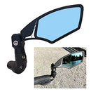 Hafny Bar End Bike Mirror HF-M900LS-FR08 (HF-M900RB-FR08 (Right Side, Anti-glare Blue Glass))