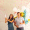 Gender Reveal Confetti Cannon - 2 Pack - Butterfly Shape Pink Gender Reveal Cannons | Baby Gender Reveal Poppers | Girl Gender Reveal Pink Party Popper Confetti Shooter | Pink Confetti Poppers
