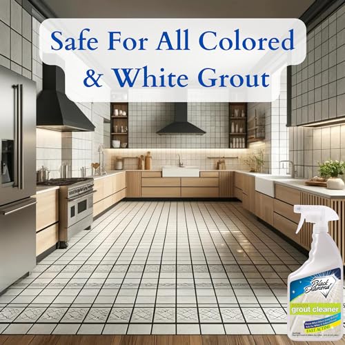 Ultimate Grout Cleaner: Best Grout Cleaner for Tile and Grout Cleaning Acid-Free Safe Deep Cleaner & Stain Remover for Even The Dirtiest Grout Best Way to Clean Grout in Ceramic Marble. Gallon