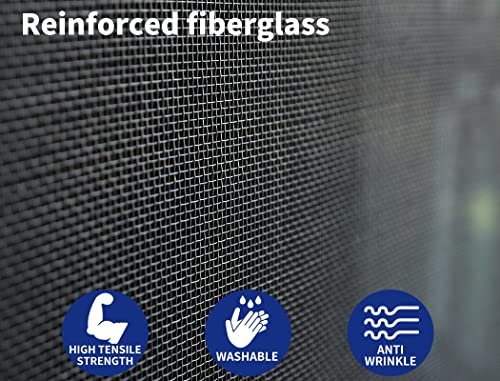 Traderight Insect Screen Flyscreen Roll Fiberglass Mesh Fly Screens Doors Window Net Fiberglass 1m x 30m