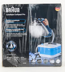 Braun CareStyle Compact Pro IS2565BL, Steam Iron with FreeGlide 3D Technology, iCareMode, Eco and Turbo Modes, Vertical Steaming, Anti-Drip, 1.5L Water Tank, 2400W, Blue