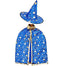 ZZX Wizard Cape Witch Cloak with Hat, Halloween Costume Props for Kids Cosplay Party (Blue)