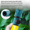 Garden Hose Connector Water Pipe Fittings - Quick Release in Line Shut Off Valve for Join Garden Hose Pipe Tube