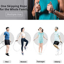 PROIRON Skipping Rope Double Weighted Jump Rope 1LB Tangle-Free Double Fat Burning with Adjustable Length Extra Thick 7mm Professional Heavy Jump Rope Adult for Women Men Endurance Weight Lose Crossfit MMA Cardio & Workouts