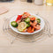 Stainless Steel Shelves Food Cooling Rack Strainer Kitchen Wok Fry Pan Pot for Fry Pan Drainer Rack for Tempura Fried Chicken(Large)