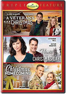 Hallmark Holiday Collection Triple Feature: A Veteran's Christmas / Home for Christmas Day / Christmas Homecoming [Region Free]