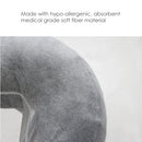 EARTHLITE Fitted Disposable Massage Headrest Cover – Medical-Grade, Soft, Non-Sticking Face Rest Cradle Covers (50 count)