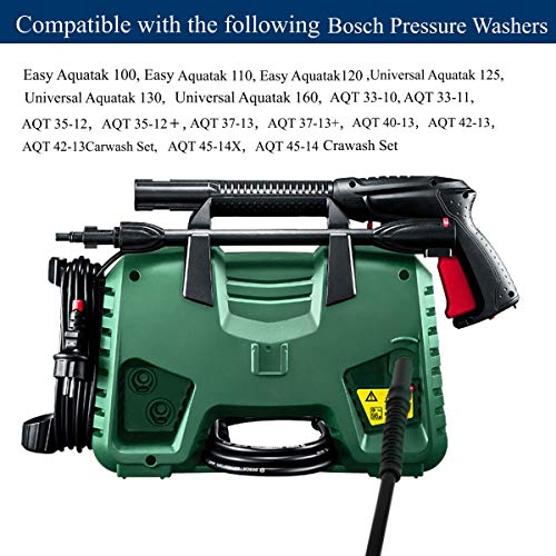 DERASL Bosch 6M High Pressure Hose with Quick Connection for Bosch AQT Pressure Washer Accessories