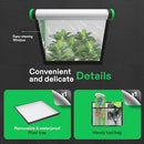 VIVOSUN S558 5x5 Grow Tent, 60"x60"x80" High Reflective Mylar with Observation Window and Floor Tray for Hydroponics Indoor Plant for VSF6450