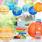 Space Paper Lanterns 8PCS Hanging Planets Lantern Out of This World Space Lanterns Solar System Galaxy Planet Earth Lanterns for Kids Outer Space Theme Party Supplies Home Decor Birthday Decorations