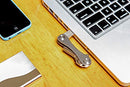 KeySmart Classic - Compact Key Holder and Keychain Organizer (up to 14 Keys, Titanium)