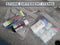 Clear Travel Toiletry Bag - Airport Security Liquids Bags, Airport Liquid Bag 20 x 20cm TSA Approved, Travel Accessories Makeup Bags Holiday Essentials Luggage for Men Women, 2pcs Black/Grey, 20*20CM